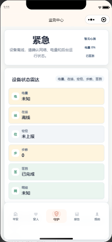 心在牵挂报告分析截图
